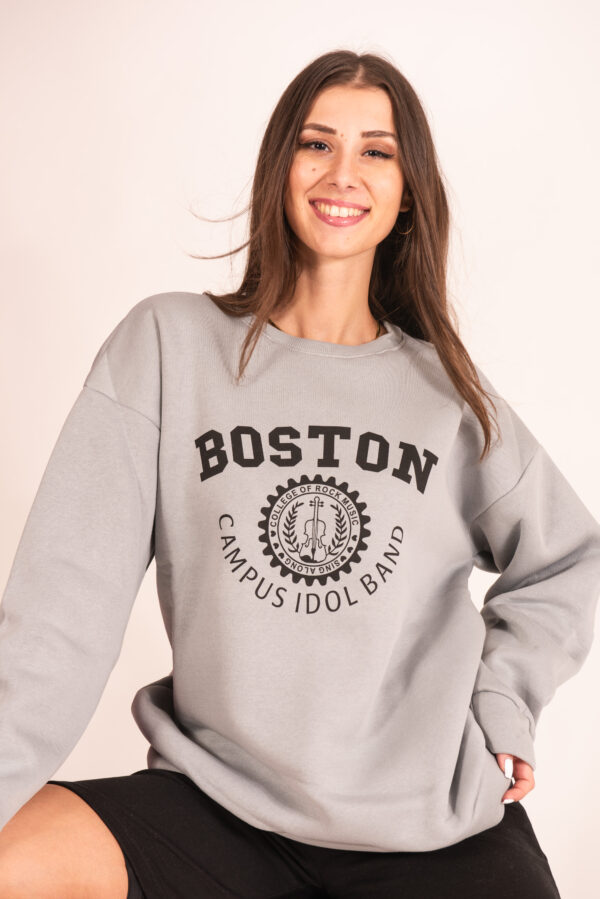 Φούτερ fleece Boston - Image 4