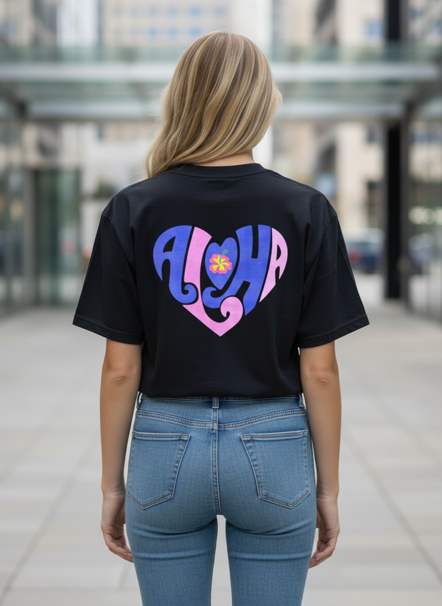 T-shirt Aloha