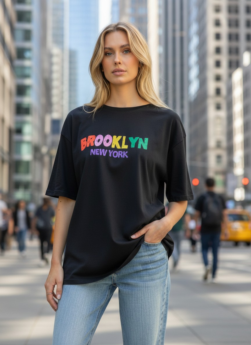 T-shirt Colourful Brooklyn