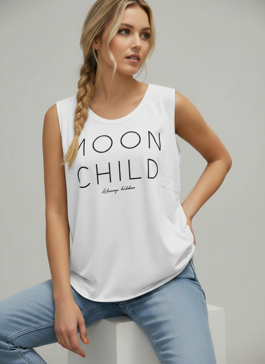 Αμάνικο Oversize ΜΟΟΝ