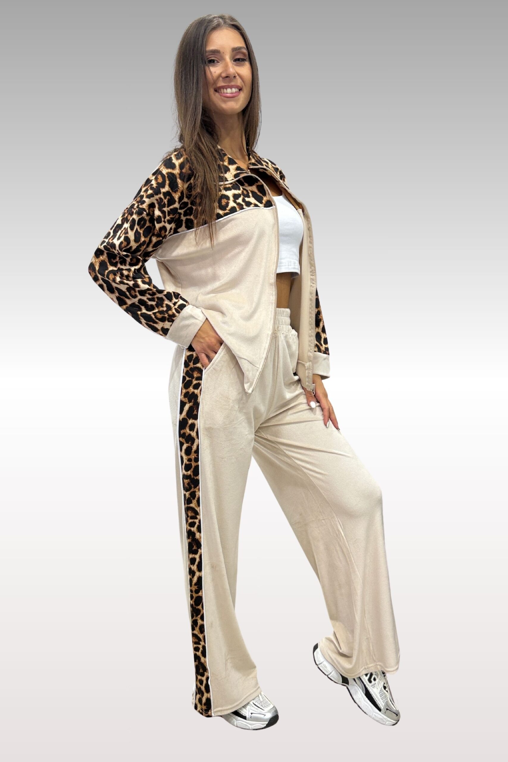 Σετ βελούδο animal print - Image 2