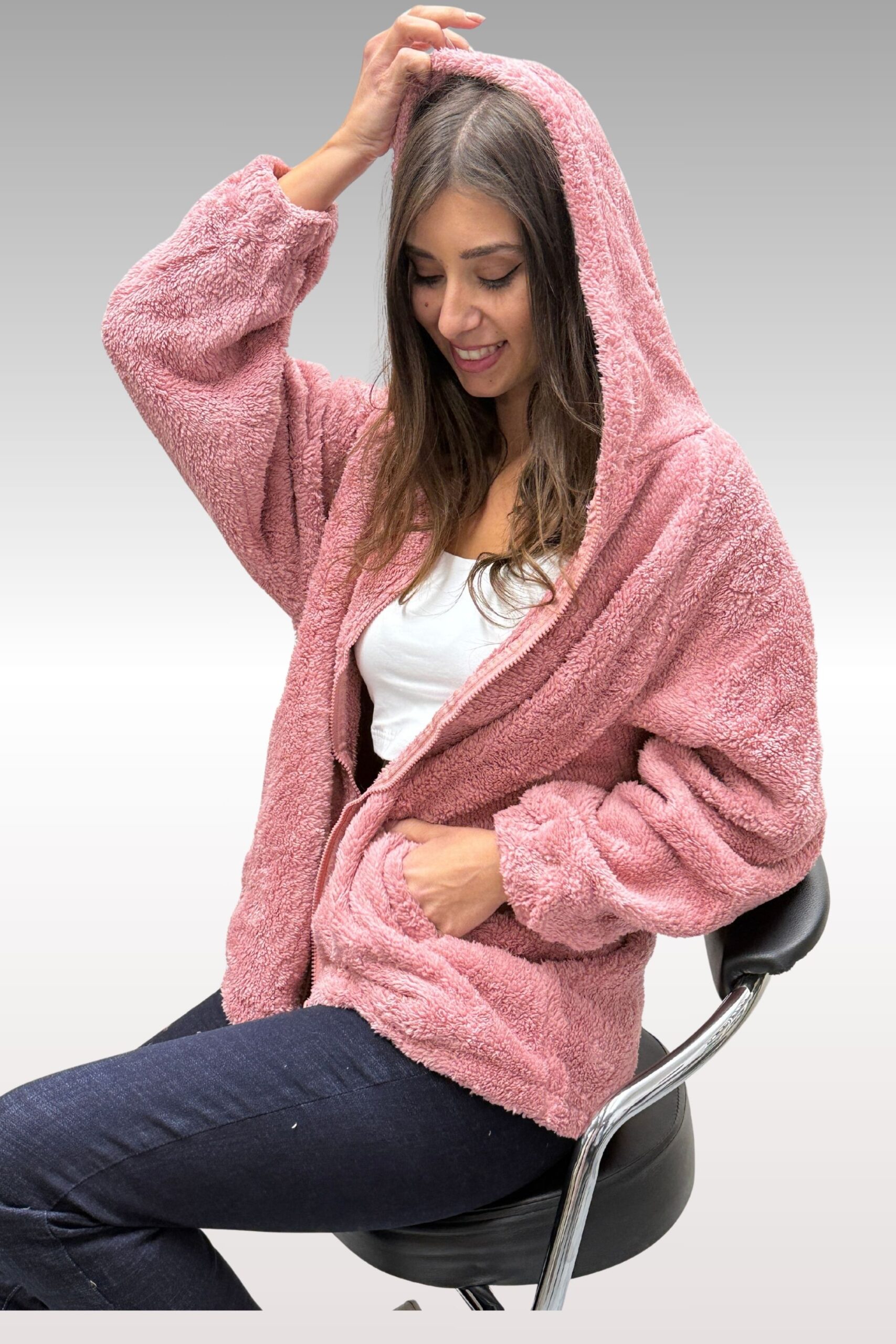 Γουνάκι κουκούλα OverSize