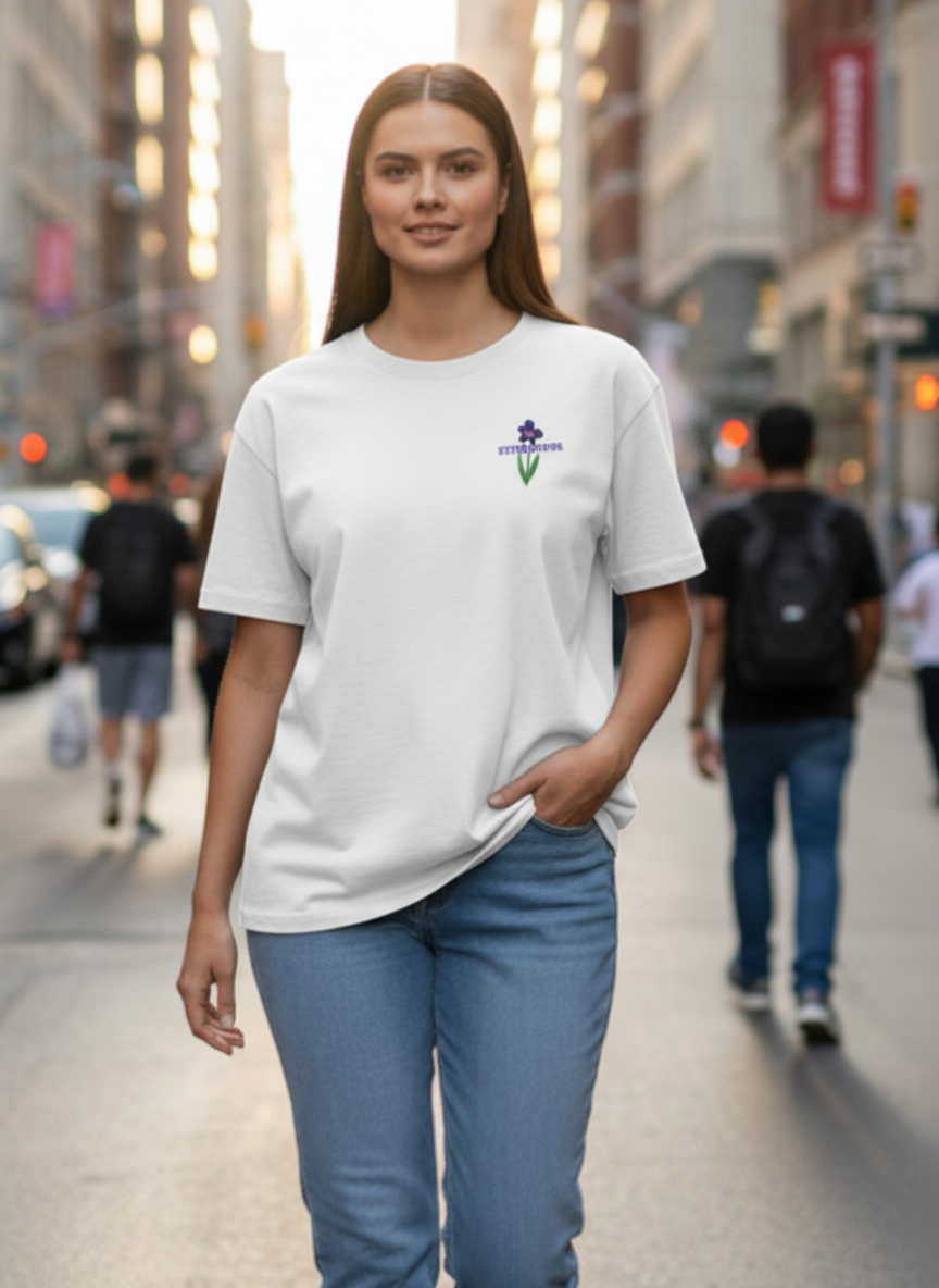 T-shirt oversize cotton STRENGTH