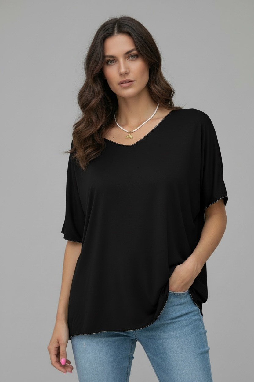 Μπλούζα V lurex