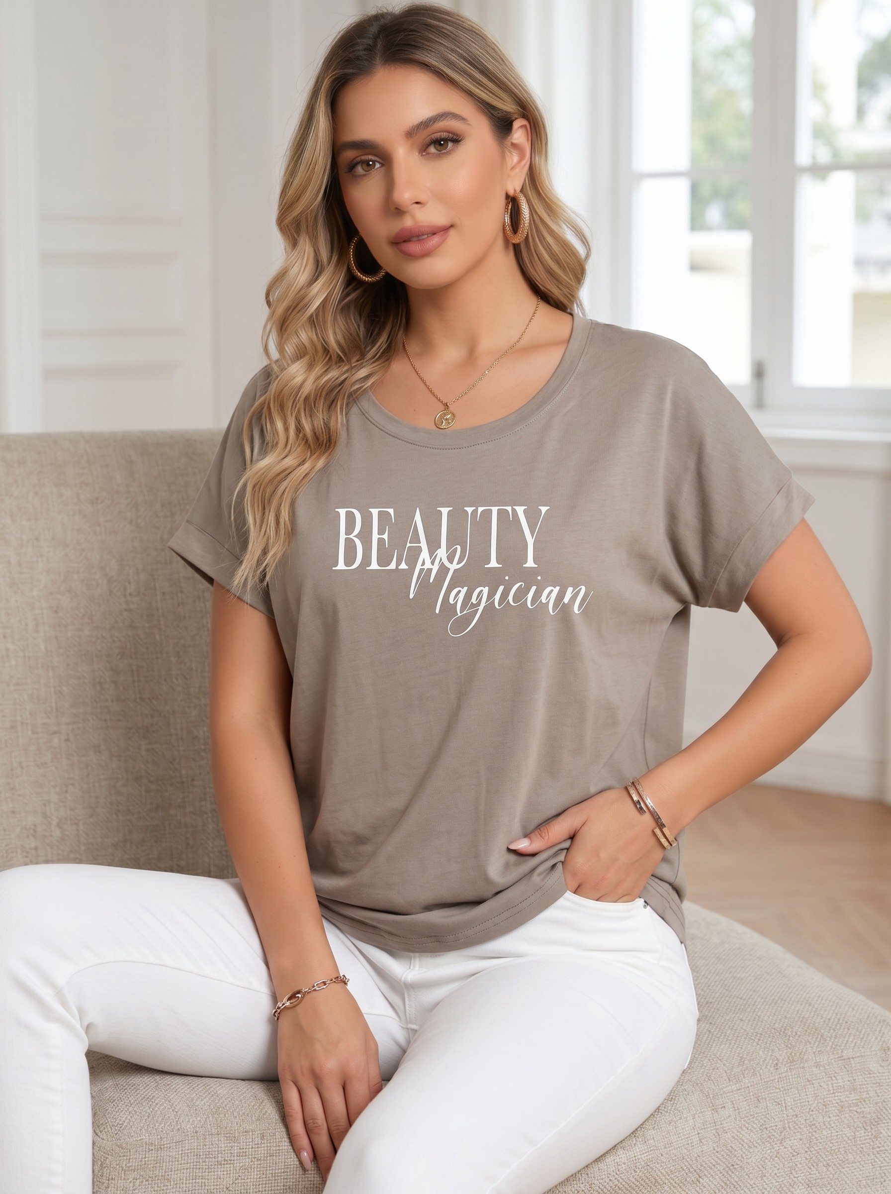 Daily Cotton Oversize T-Shirt beauty